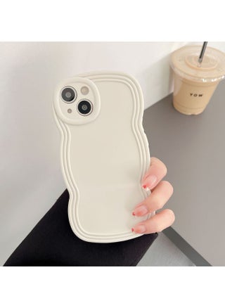 Ins Niche Wind Wave Edge IPhone16/15Pro Max Apple 14/13 Mobile Phone Case Soft Case-Color:KD Oil Spray Wavy Edge Antique White-Applicable Model:xsmax (without Packaging) - pzsku/Z7B17241D0C6D6F5D2789Z/45/1746181965/8bb89953-2c35-4970-85cd-cb6fa9386f88