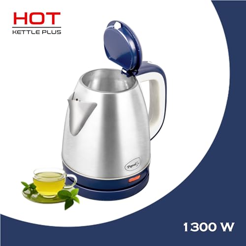 Pigeon by Stovekraft Hot Plus Electric Kettle (16246) with Stainless Steel Body, 1.5 litre, used for boiling Water, making tea and coffee, instant noodles, soup etc. (Blue) - Image 4