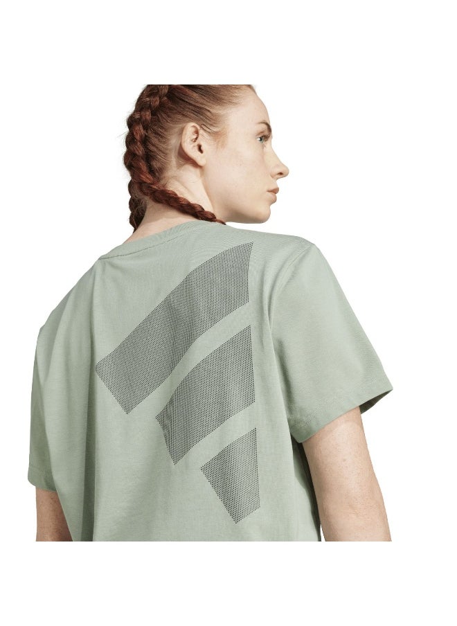 Adidas - adidas climacool training women graphic t-shirt - Image 1