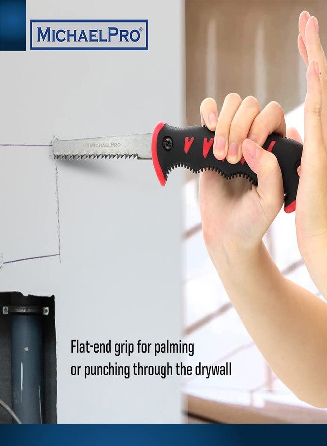 MichaelPro MP018005 6-Inch Jab Saw, Hand Saws for Drywall, Wallboard, Plywood, Sheetrock and Plasterboard, with 7TPI - Image 3