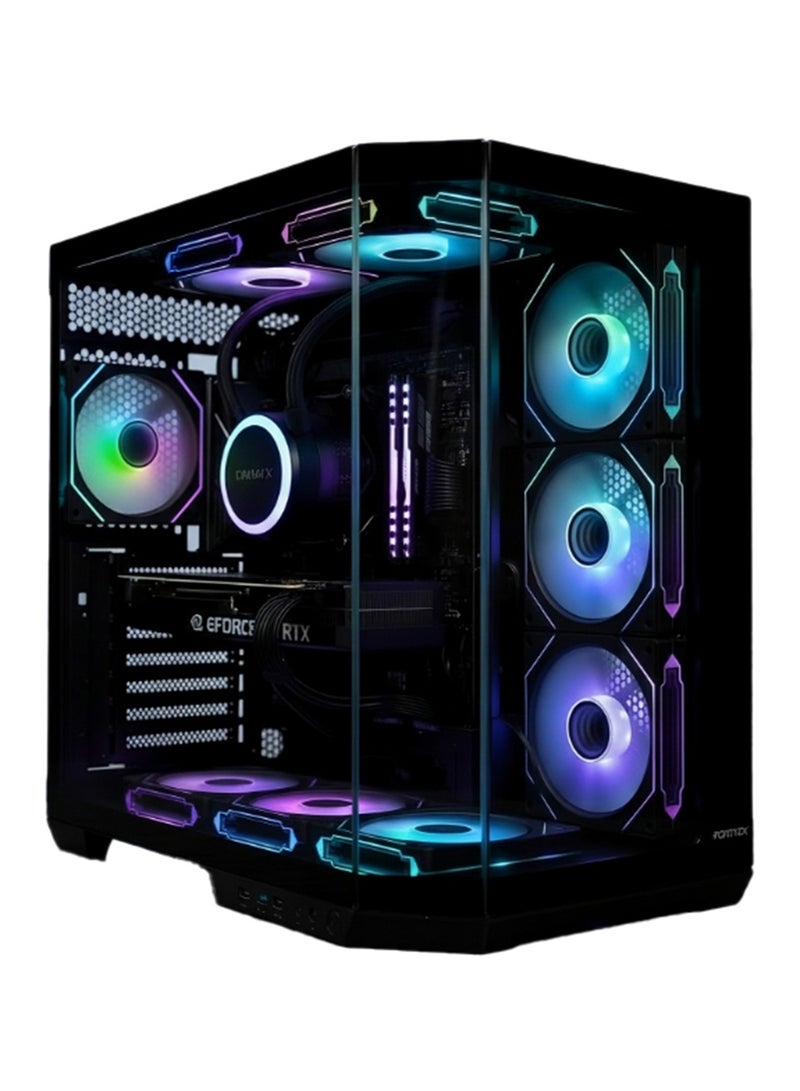 EMARAT GAMERS Prism X Gaming PC Intel Core i7-14700F, RTX 5070 12GB, 32GB DDR5 RAM, 2TB NVMe SSD, Wi-Fi, Tortox Prism X ARGB Case black - Image 1