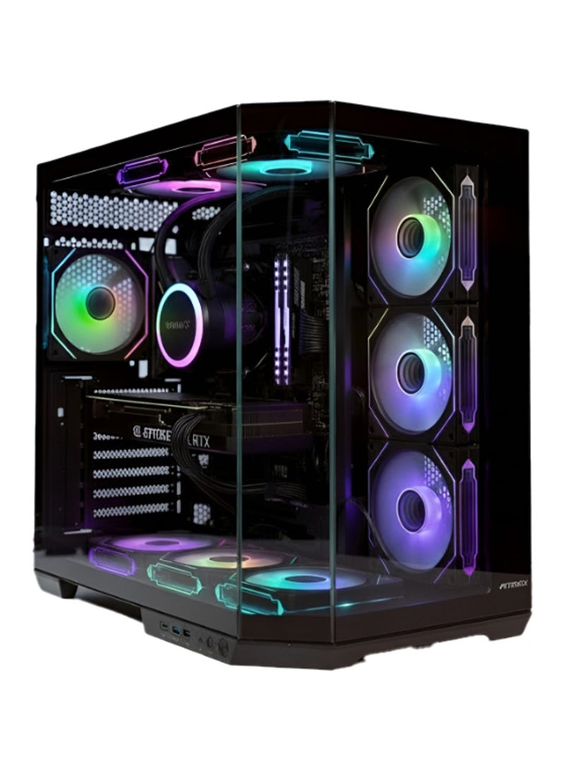 EMARAT GAMERS Prism X Gaming PC Intel Core i7-14700F, RTX 5070 12GB, 32GB DDR5 RAM, 2TB NVMe SSD, Wi-Fi, Tortox Prism X ARGB Case black - Image 2