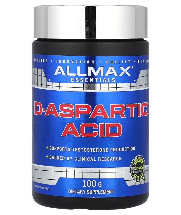 Allmax D-Aspartic Acid 3.53 oz (100 g)