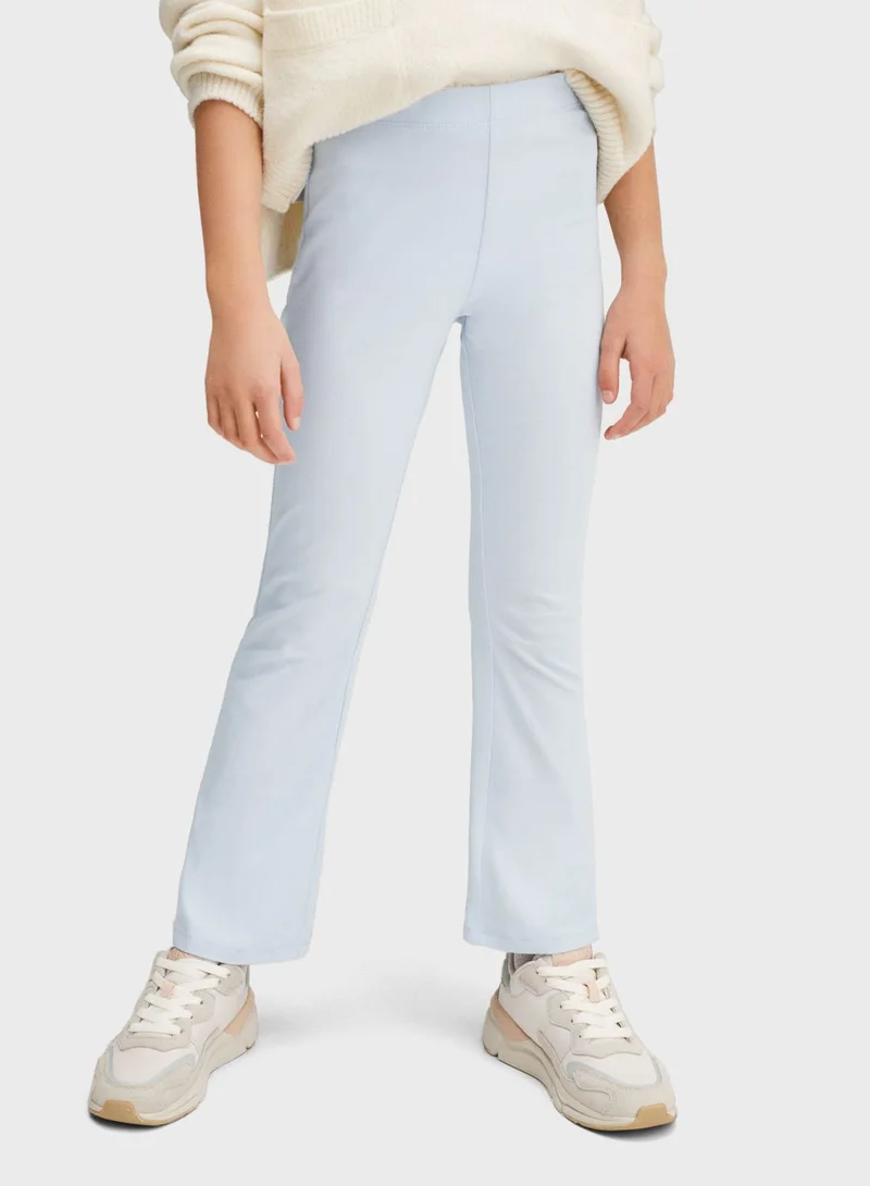 MANGO Kids Wide Leg Leggings