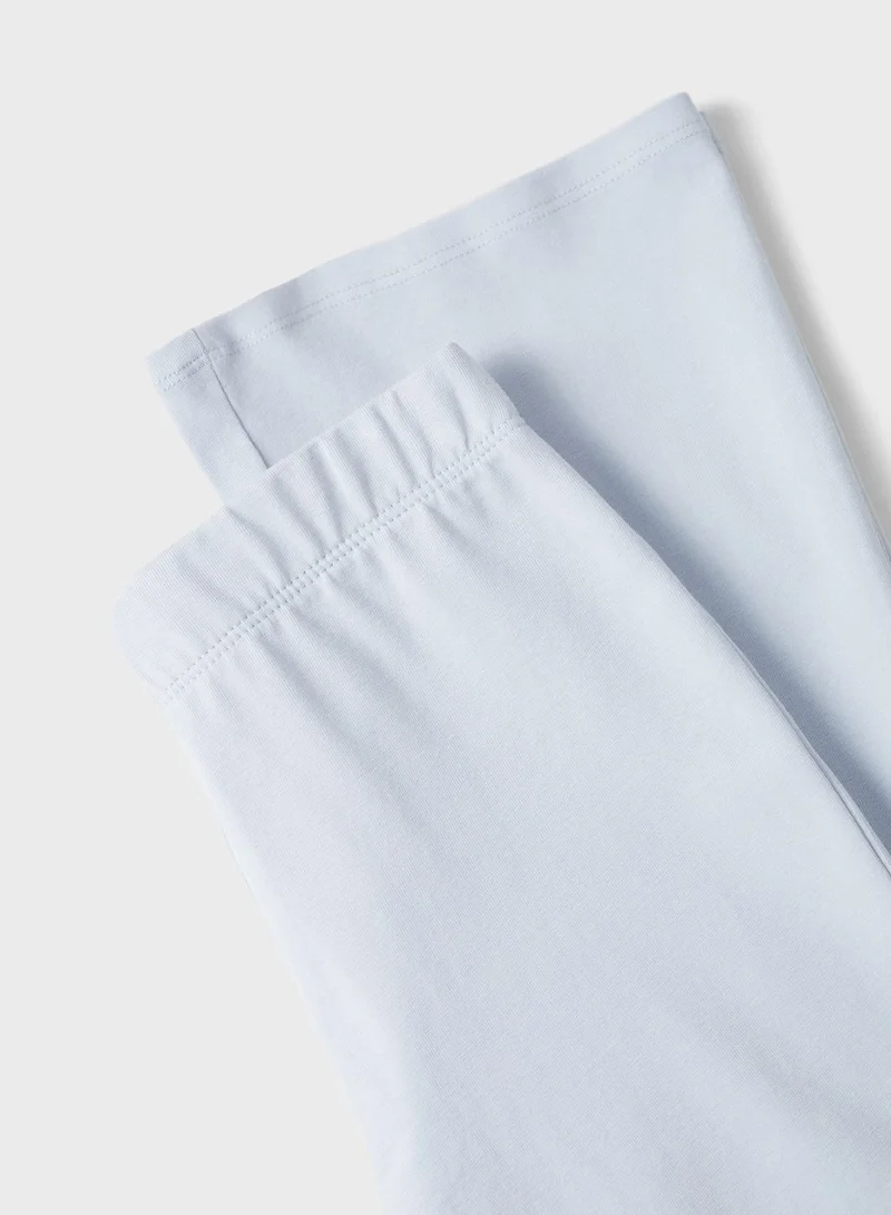 MANGO Kids Wide Leg Leggings