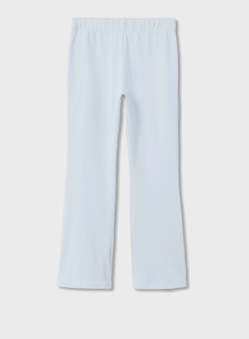 MANGO Kids Wide Leg Leggings