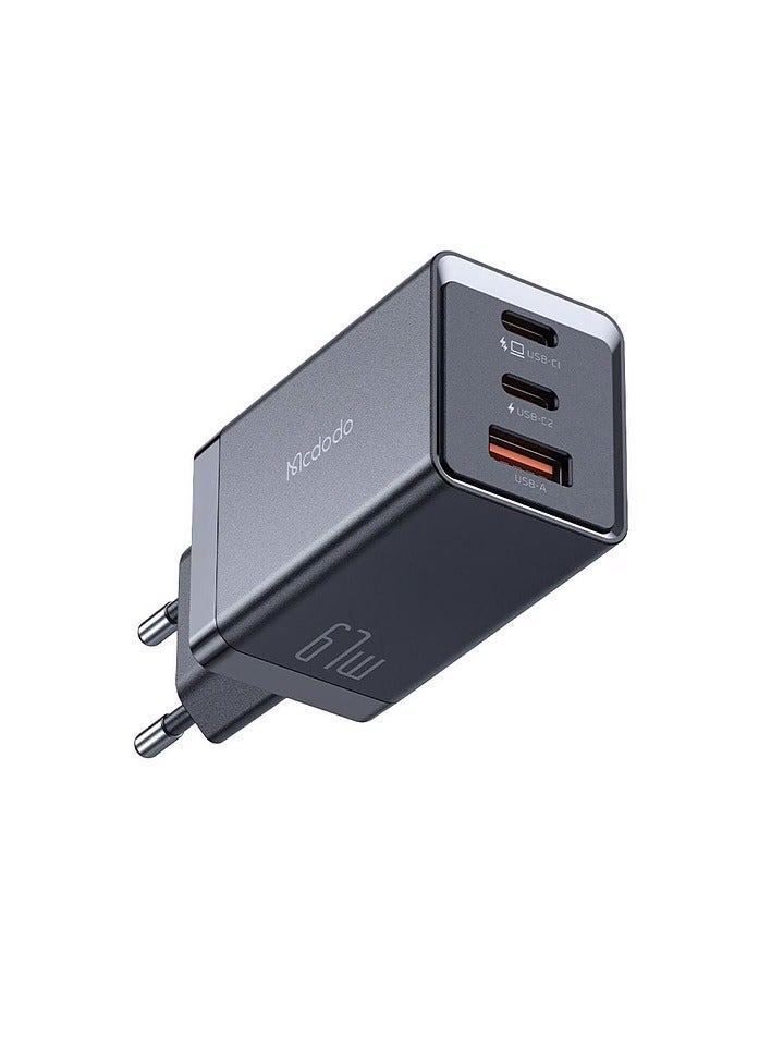 مكدودو شاحن CH-1543 GaN5 صغير سريع الشحن بقوة 67 واط مع كابل من النوع C إلى النوع C بطول 2 متر بتقنية الشحن السريع PD. - Image 2