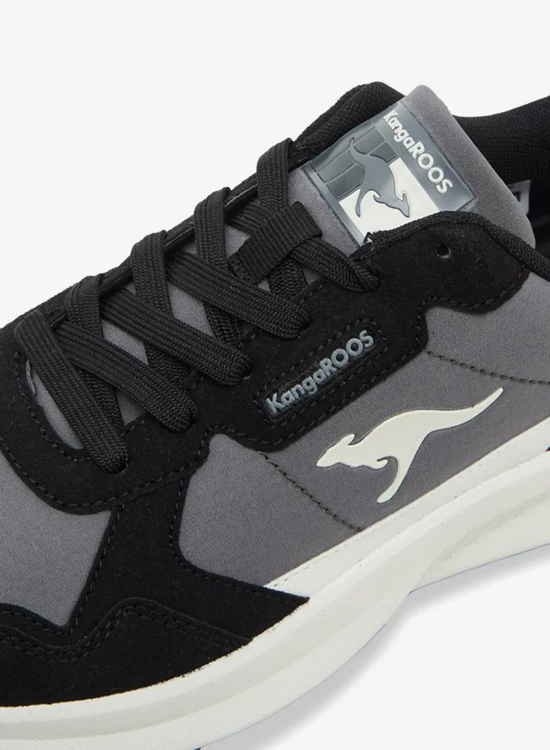 kangaROOS BLACK Men Lace-Up Sports Shoes for Men | Best Price UAE