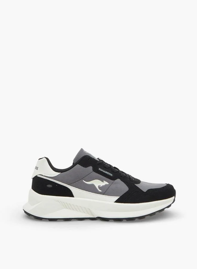 Kangaroos BLACK Men Lace-Up Sports Shoes for Men | Best Price UAE