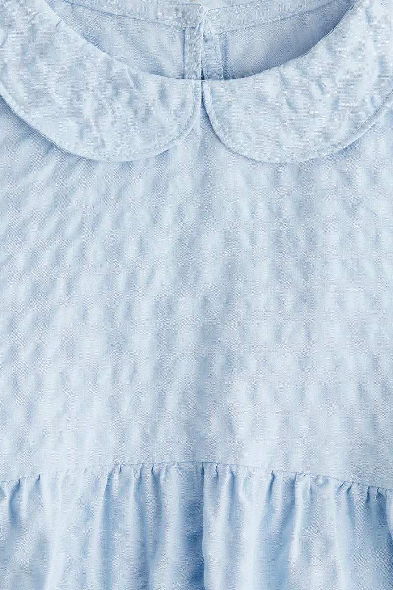 H&M Collared seersucker dress