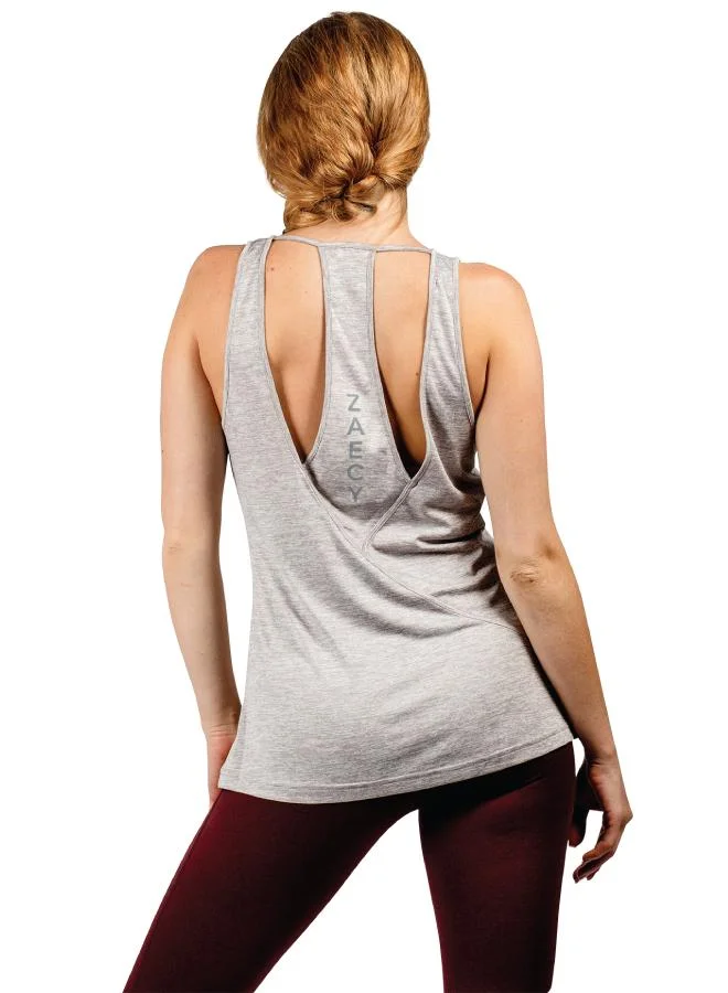 ZAECY Women's Key-Hole Tank