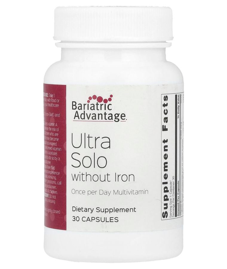 Bariatric Advantage Ultra Solo without Iron 30 Capsules