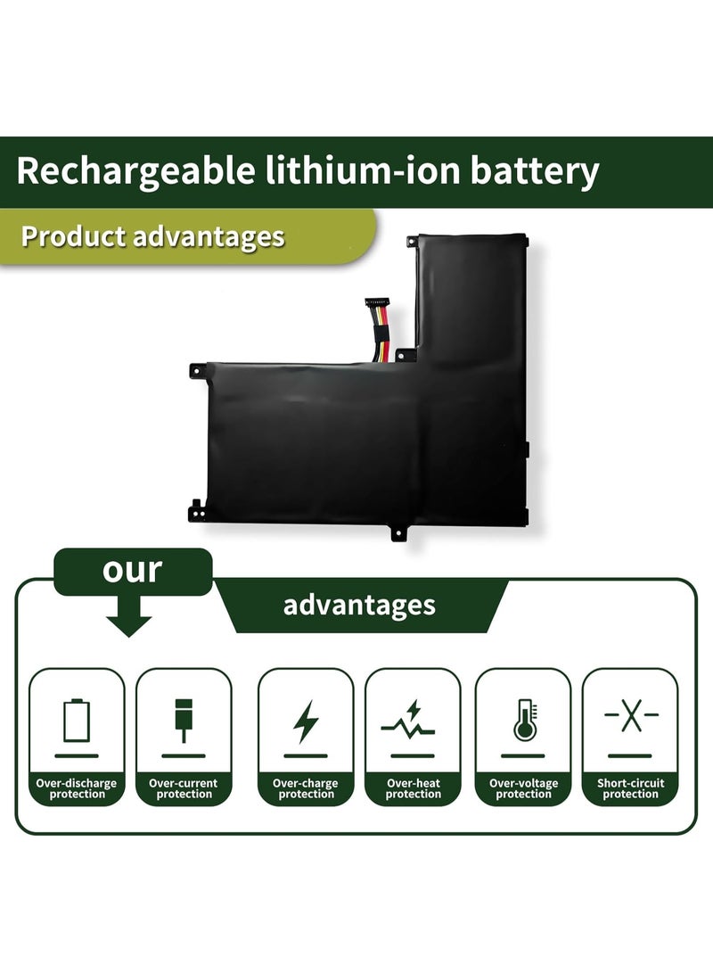 Terabyte 5.2V 50Wh B41N1532 0B200-02010100 Replacement Laptop Battery for ASUS ZenBook Flip Q504U Q504UA Q504UAK Q534UA UX560UAK B41N1532  Asus ZenBook Flip UX560UA-FZ020T, ZenBook Flip UX560UA-FZ015T Laptop Battery - Image 4