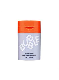 Bubble Skincare Cloud Surf Water Cream Face Moisturizer - Hydrating & Mattifying Moisturizer to Help Rebalance Oils and Minimize Pores with Celery Seed Extract - Suitable for Sensitive Skin (50ml)