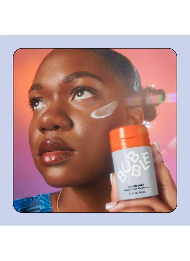 Bubble - Bubble Skincare Cloud Surf Water Cream Face Moisturizer - Hydrating & Mattifying Moisturizer to Help Rebalance Oils and Minimize Pores with Celery Seed Extract - Suitable for Sensitive Skin (50ml) - Image 1