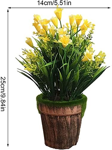Dekorly False Plastic Pot Artificial Pot Cover Bonsai Interior Decoration Simulation Bonsai - Image 3