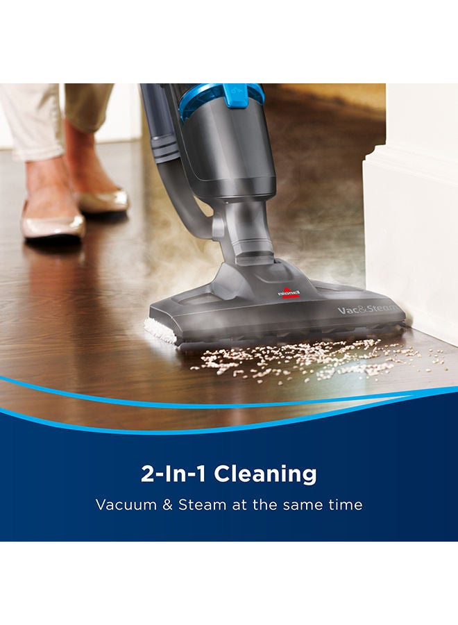 Bissell All In One Vacuum And Steam Mop | 1977E | Attacks The Toughest Stains And Sanitizes The Floors | 2 Years Warranty 1600 W 1977E Grey - Image 2