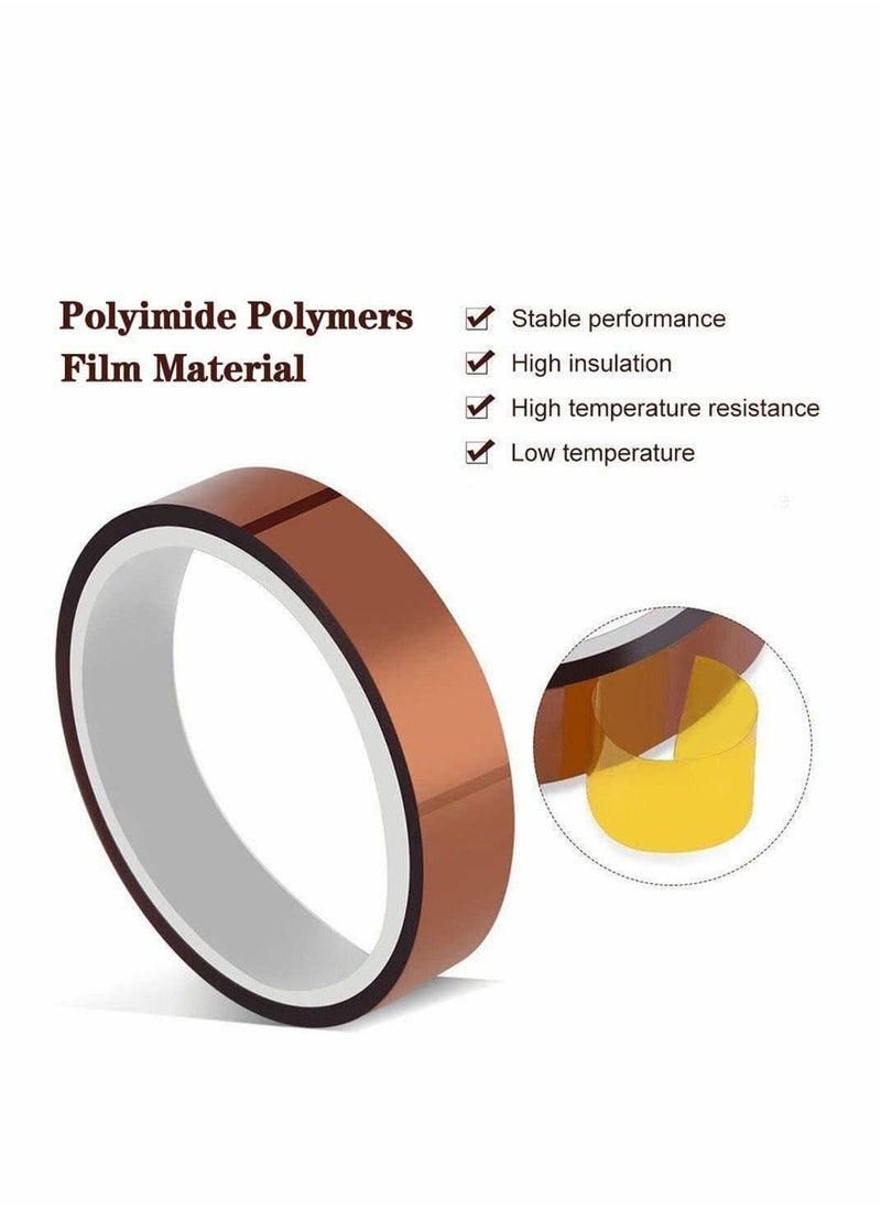 Excefore - PTFE Teflon Sheet, 2 Pack 12 x 16" and 2 Rolls 10mm X 33m Heat Resistant Sublimation Tape, Heat Press Transfer Non Stick Paper Reusable Heat Resistant Craft Mat for Heat Press Machines - Image 1