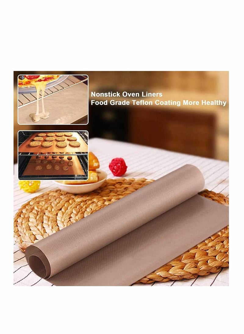 Excefore - PTFE Teflon Sheet, 2 Pack 12 x 16" and 2 Rolls 10mm X 33m Heat Resistant Sublimation Tape, Heat Press Transfer Non Stick Paper Reusable Heat Resistant Craft Mat for Heat Press Machines - Image 1