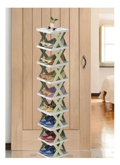 ARNOTEC 9 Layer Shoe Rack Organizer,Detachable, Space Saving, PP Material, Easy Assembly, Large Capacity, Versatile Storage  - Image 3