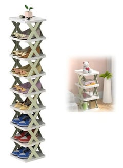 9 Layer Shoe Rack(Green)