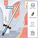 CANIPHA 12Pcs Inflatable Pirate Swords Set 24In Plastic Swords for Birthday Theme Party Halloween Costume Cosplay Supplies Stage Props - Image 4