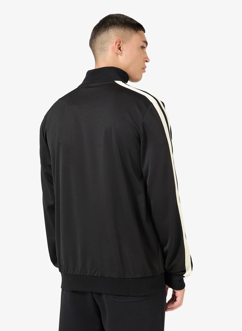 BRAVE SOUL Funnel Neck Zip Through Track Top