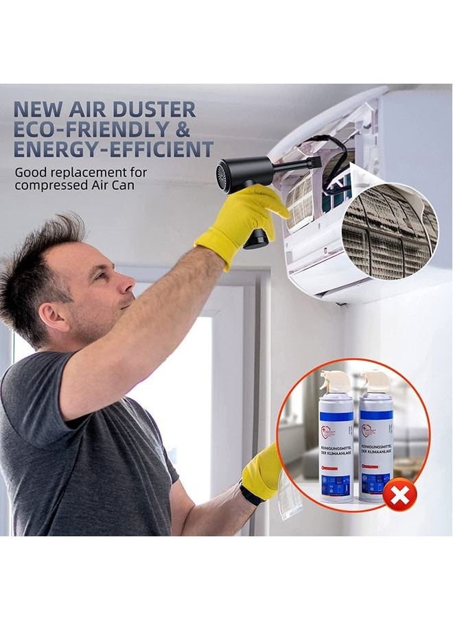 ISank - Compressed air Duster,Keyboard Cleaner , Replace Compressed air can , Reusable no Canned air Duster , car Duster , pc Duster Electric air Duster , Compressed air for Computer - Image 1