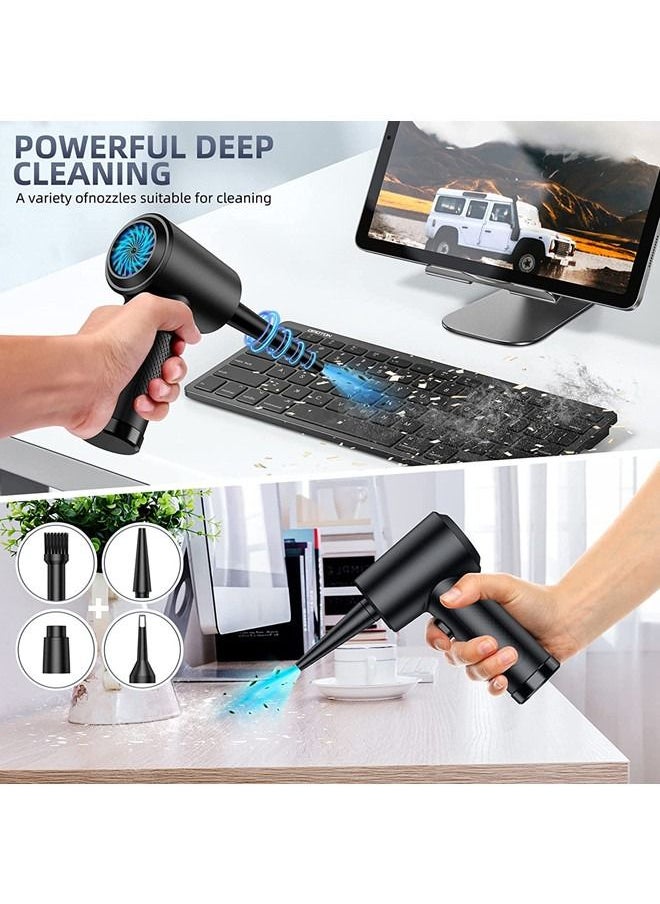 ISank - Compressed air Duster,Keyboard Cleaner , Replace Compressed air can , Reusable no Canned air Duster , car Duster , pc Duster Electric air Duster , Compressed air for Computer - Image 1