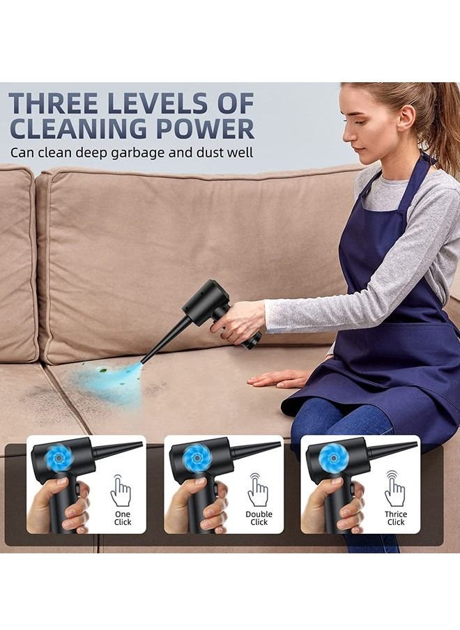 ISank - Compressed air Duster,Keyboard Cleaner , Replace Compressed air can , Reusable no Canned air Duster , car Duster , pc Duster Electric air Duster , Compressed air for Computer - Image 1