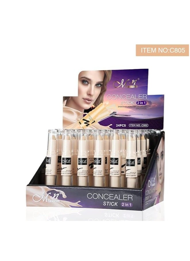 Me Now MN Double Cream Concealer Liquid Cover Blemishes and Dark Circles No: 3  - Image 2