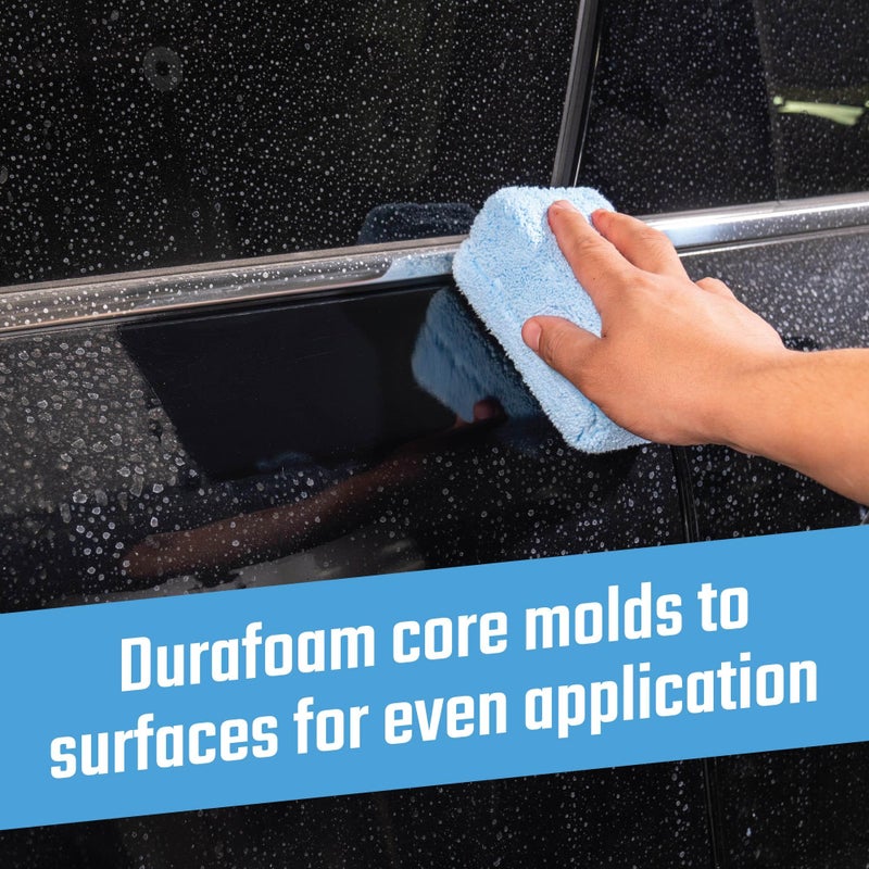 Chemical Guys Premium Grade Microfiber Applicator Pads - 2 Pack - Ultra-Soft Foam Core Detailing Pads for Wax, Sealant, Dressing, Interior & Exterior Car Care (MIC_292_02) - Image 5