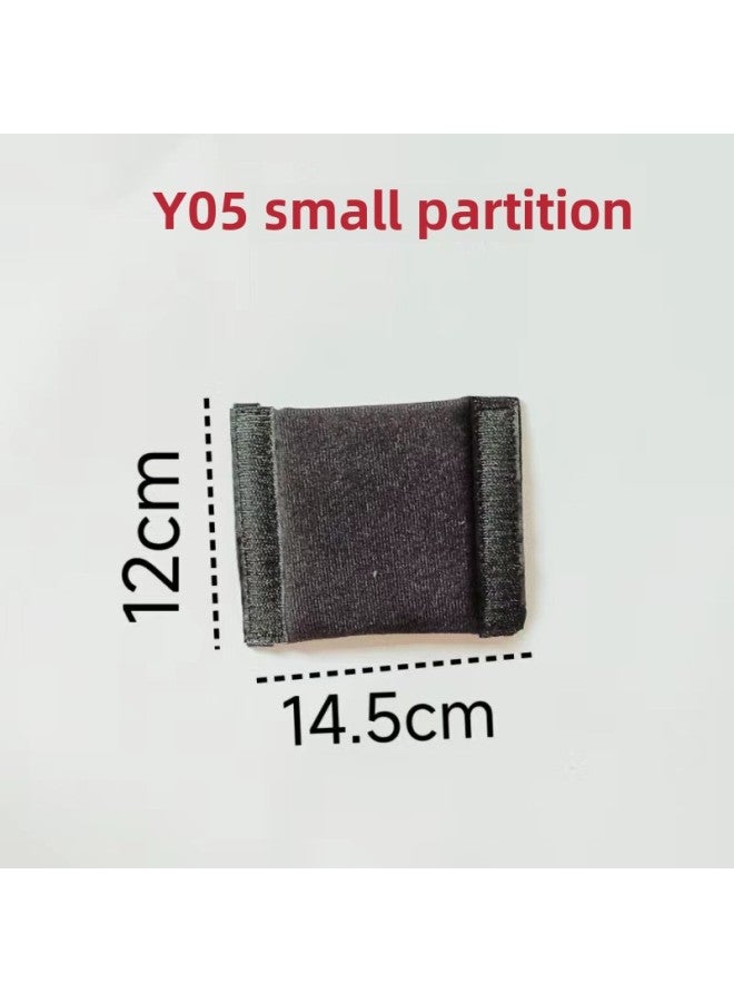Anti-Squeeze Camera Bag Compartment Inner Bag Space Separator Lens Protection Mwai Sticking Sponge Pad Shockproof-Color:Gray Y05-small Partition  - Image 1