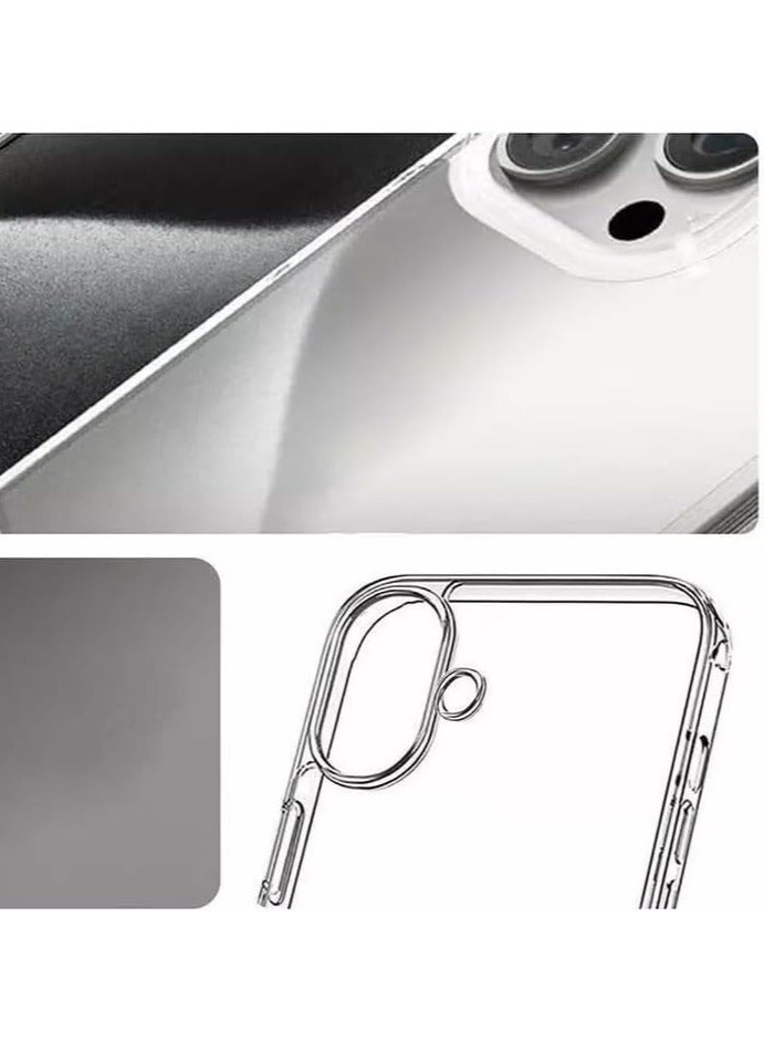 بورتوني غطاء حافظة iPhone 16 مقاس 6.1 بوصة مقاوم للخدش، غطاء ناعم من مادة TPU لهاتف iPhone 16 بفتحات دقيقة، حافظة واقية سهلة التركيب متوافقة مع هاتف Apple iPhone 16 - Image 3