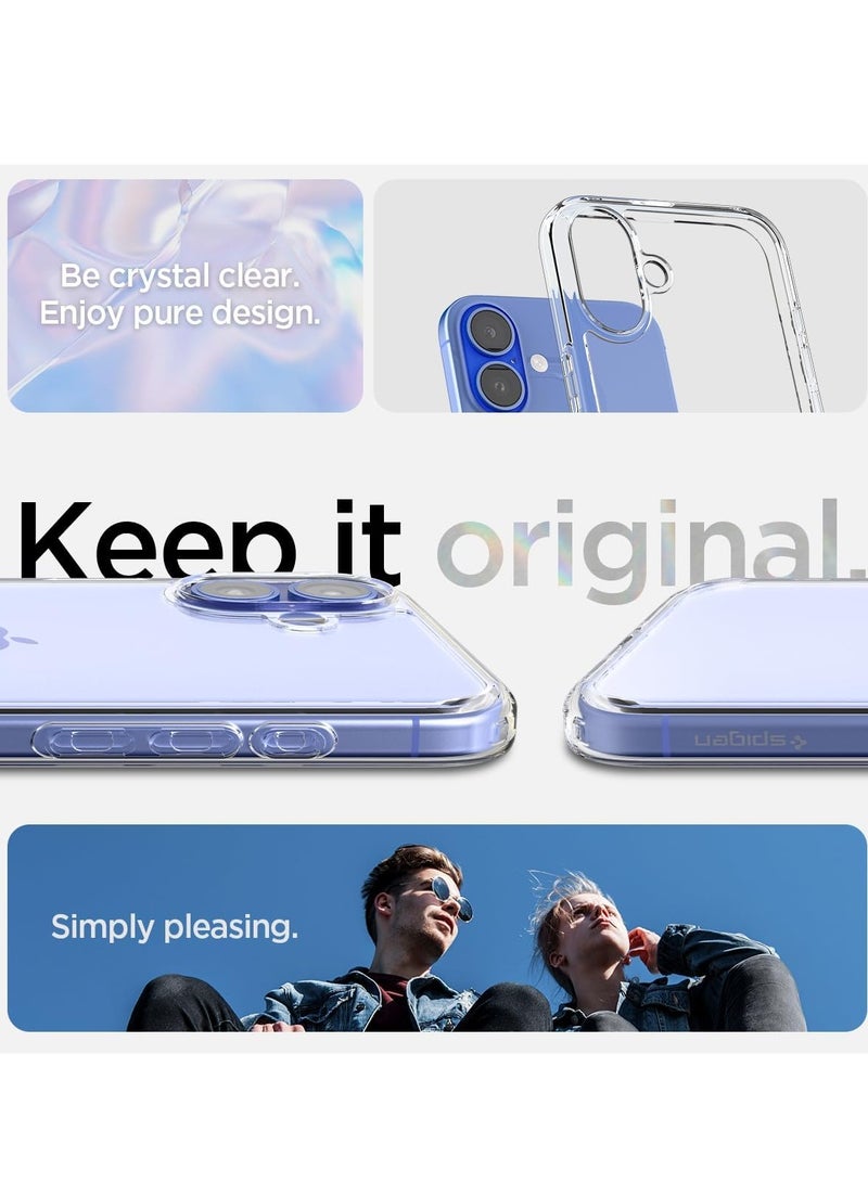 بورتوني غطاء حافظة iPhone 16 مقاس 6.1 بوصة مقاوم للخدش، غطاء ناعم من مادة TPU لهاتف iPhone 16 بفتحات دقيقة، حافظة واقية سهلة التركيب متوافقة مع هاتف Apple iPhone 16 - Image 5