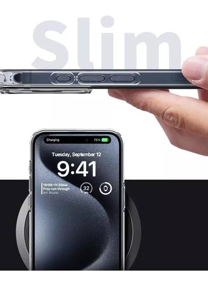 بورتوني غطاء حافظة iPhone 16 مقاس 6.1 بوصة مقاوم للخدش، غطاء ناعم من مادة TPU لهاتف iPhone 16 بفتحات دقيقة، حافظة واقية سهلة التركيب متوافقة مع هاتف Apple iPhone 16 - Image 4