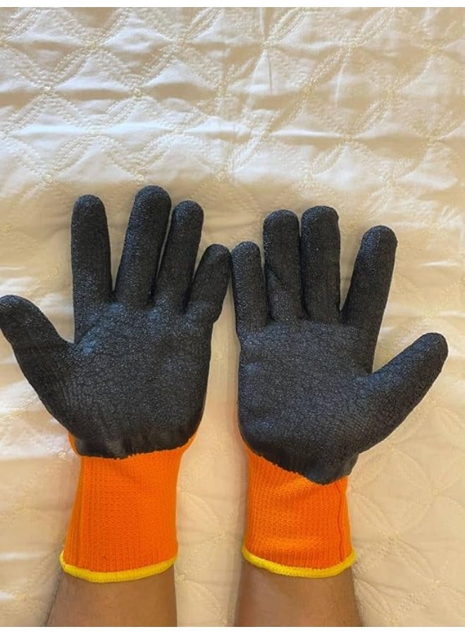 Cut Resistant Safety Gloves, Protective Work Gloves with Strong Grip for Handling Sharp Tools, Metal, Glass and Industrial Tasks - Image 3