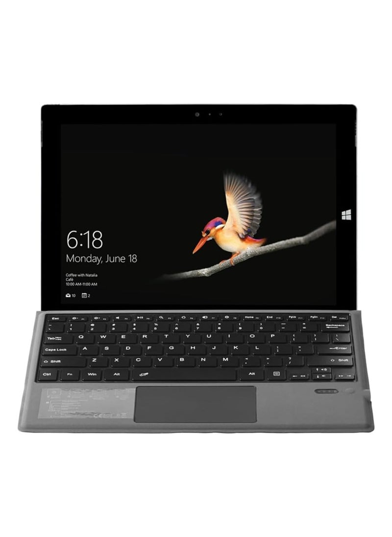 جنرال - لوحة مفاتيح متوافقة مع Microsoft Surface Pro 11 (2024) 13 بوصة، لوحة مفاتيح لاسلكية بلوتوث - لوحة مفاتيح لوحية بشحن Type-C لأجهزة Surface Pro 11. - Image 1