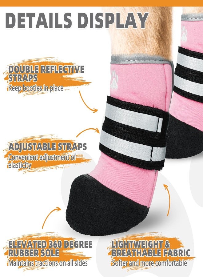 KOOLTAIL Dog Shoes for hot/Cold Pavement, Waterproof Dog Booties to Prevent Licking for Small Medium Large Size Dogs, Anti-Slip Dogs Boots & Paw Protectors Socks for Hardwood Floor - Image 3