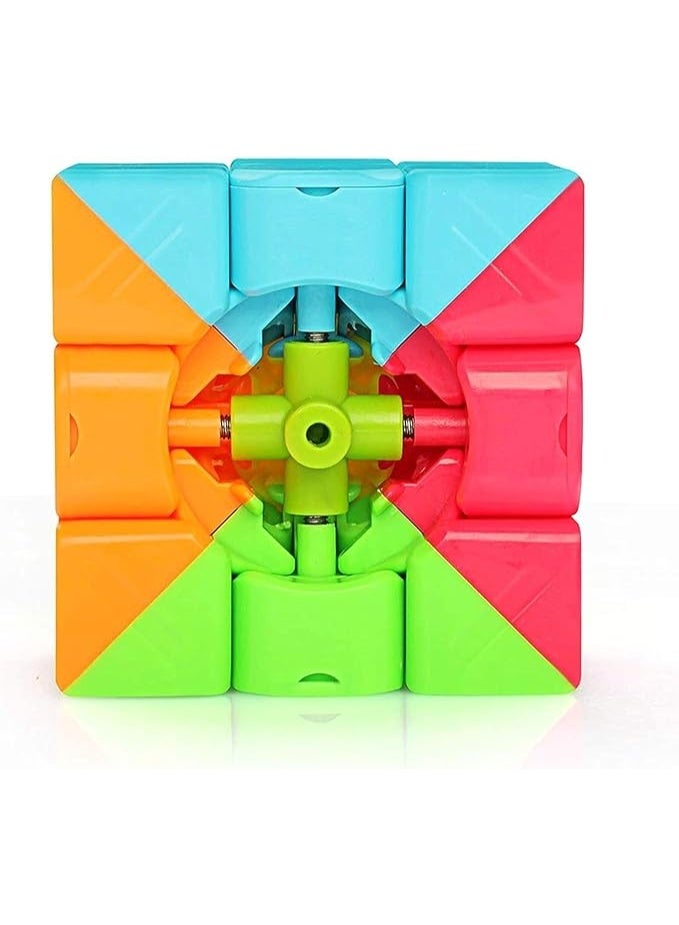 Spaceshoop Magic Speed Cube Easy Turning and Smooth Play Durable Puzzle Cube Toy for Kids  - Image 5
