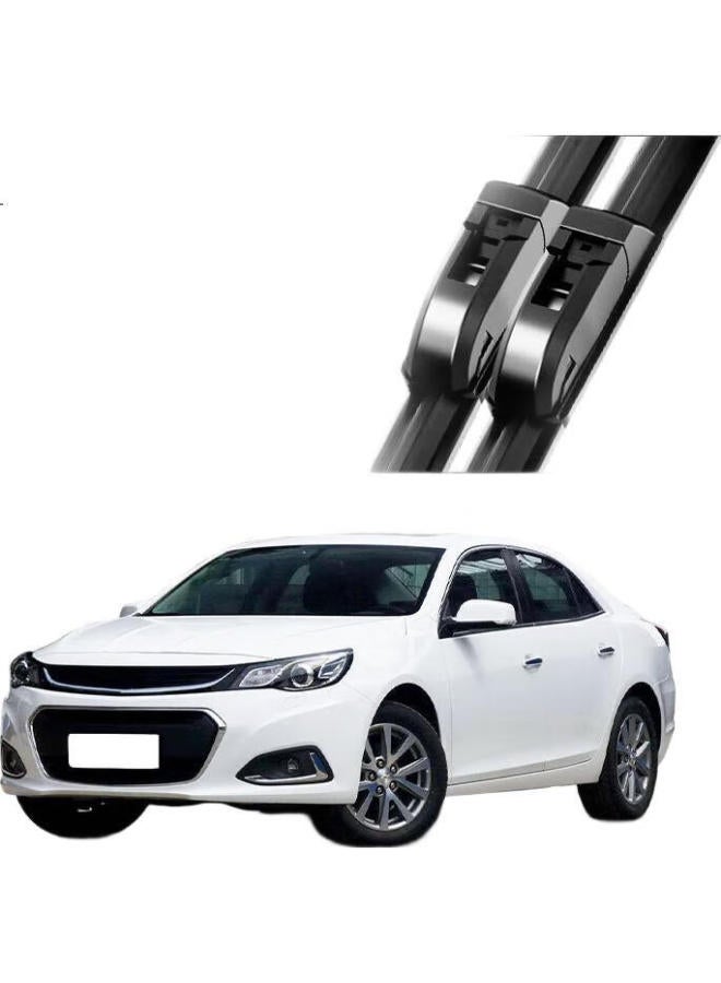 AOLIN Chevrolet Malibu [2012 To Present] Dedicated Frameless Wiper Blade, Original Size A-Grade Rubber Strip - Image 2