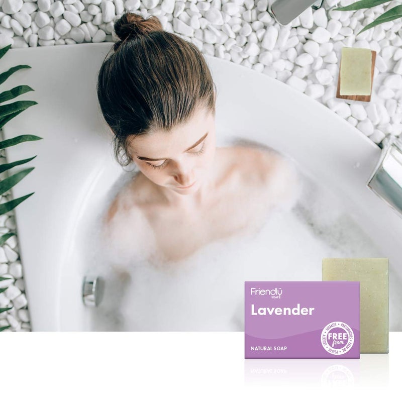 Friendly Soap Natural Handmade Lavender Soap by Friendly Soap - Image 2