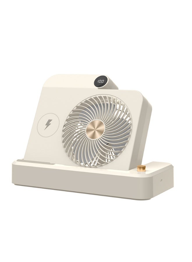 Nariele New USB Wireless Charging Desktop Fan