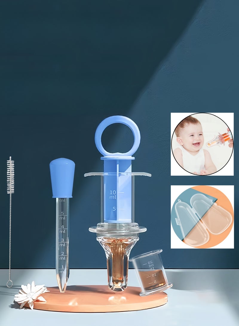 Baby Medicine Pacifier Feeding Set Food Feeding Dispenser Liquid Dropper for Newborn - Image 1