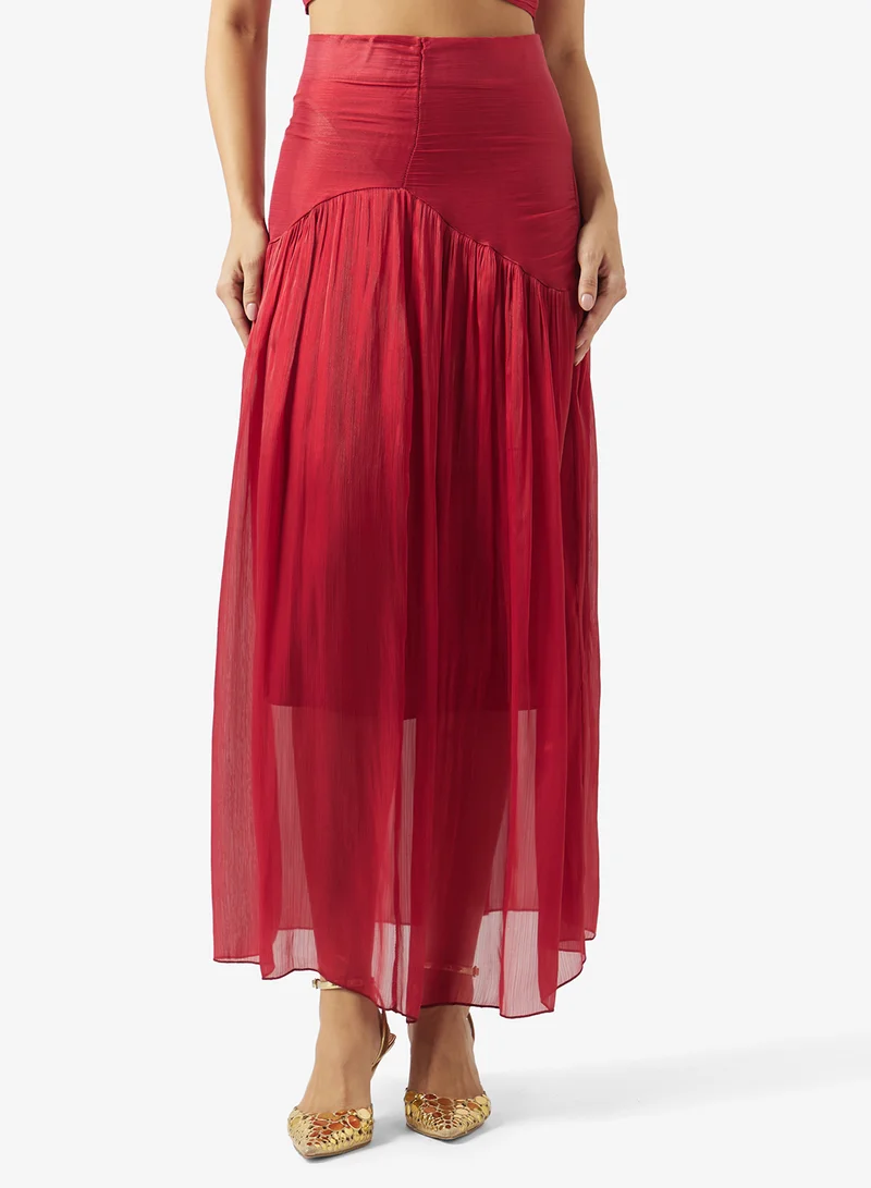 Ella  Halter Neck Top & Skirt Set for Women | Best Price UAE