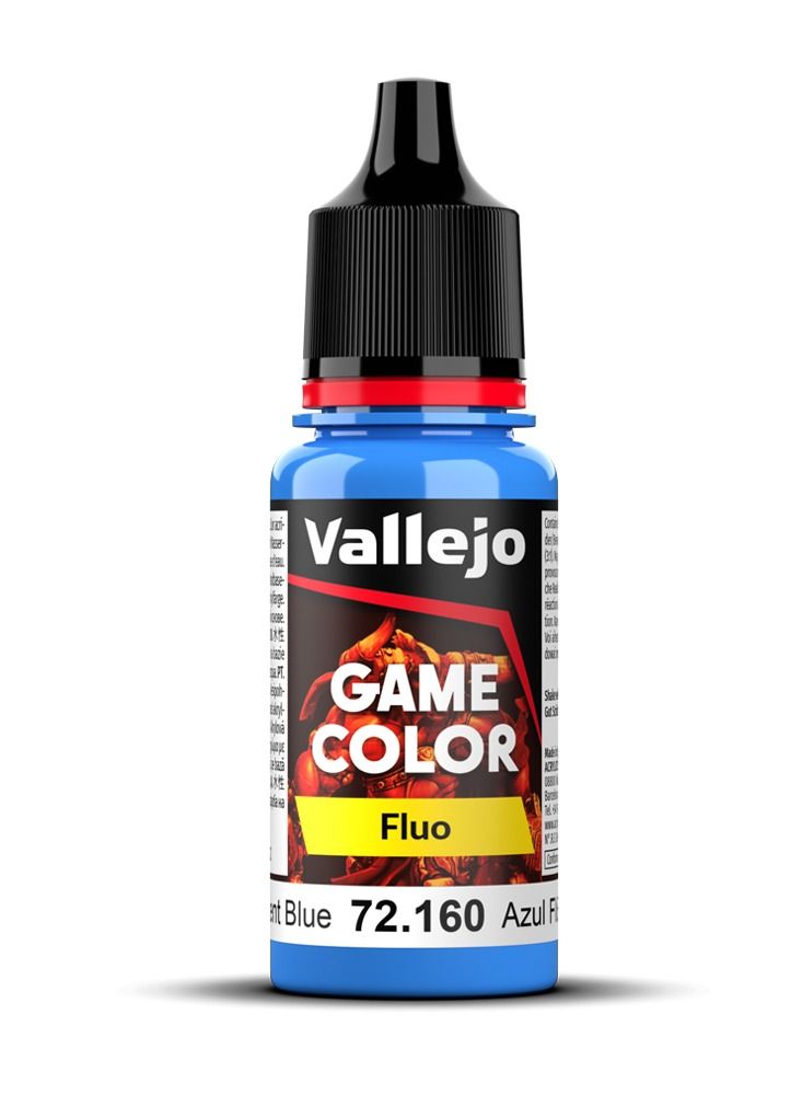 72.160 VALLEJO GAME COLOR FLUORESCENT BLUE 18ml
