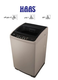 HAAS Top Loading Washing Machine - 6 KG - Gold - HWA60WC  - Image 1
