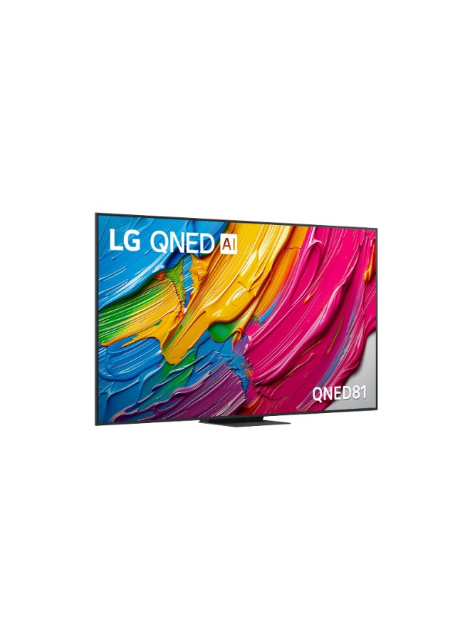LG Renewed -  86" Smart QNED TV - 4K 86QNED81 Black - Image 3