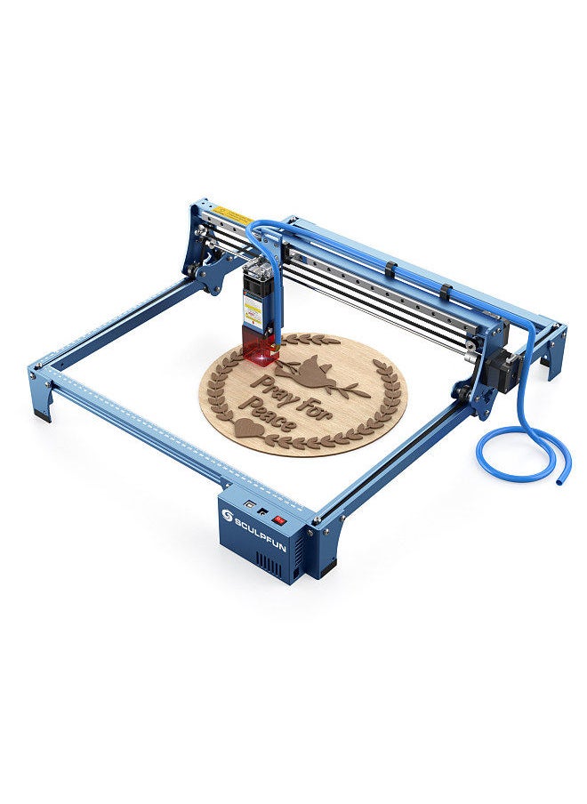 SCULPFUN S10 Laser Engraving Machine 10W high-density Laser Engraver High-speed Air Assist Industrial-grade   Carving Precision 410x400mm Engraving Area All-metal structure Fast Assembly design  - Image 1