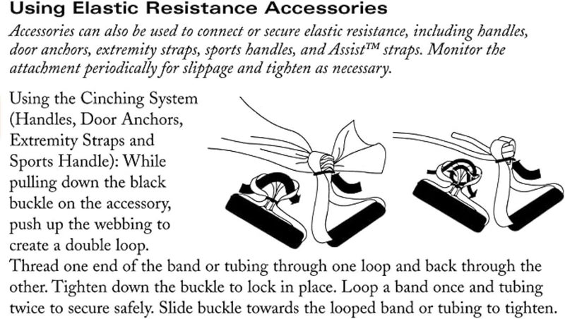 TheraBand Professional Latex Resistance Tubing - 25 Foot, Blue, Extra Heavy for Upper and Lower Body Exercise - Image 5